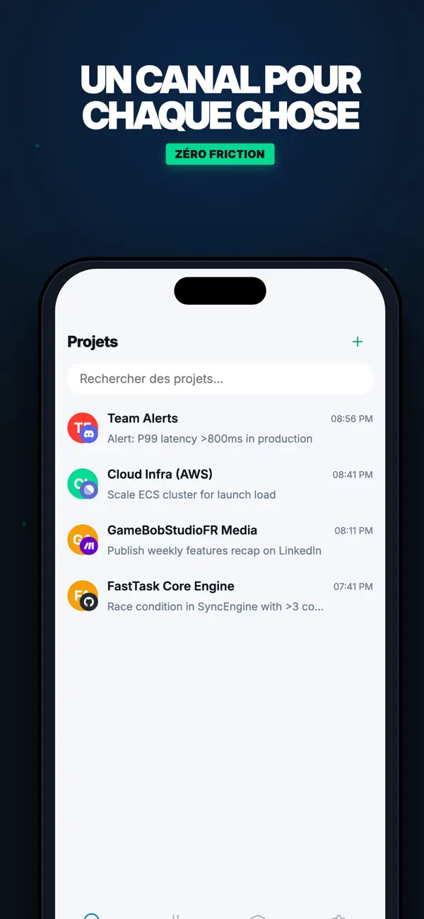 Screenshot #2 pour FastTask: Note. Envoie. Oublie