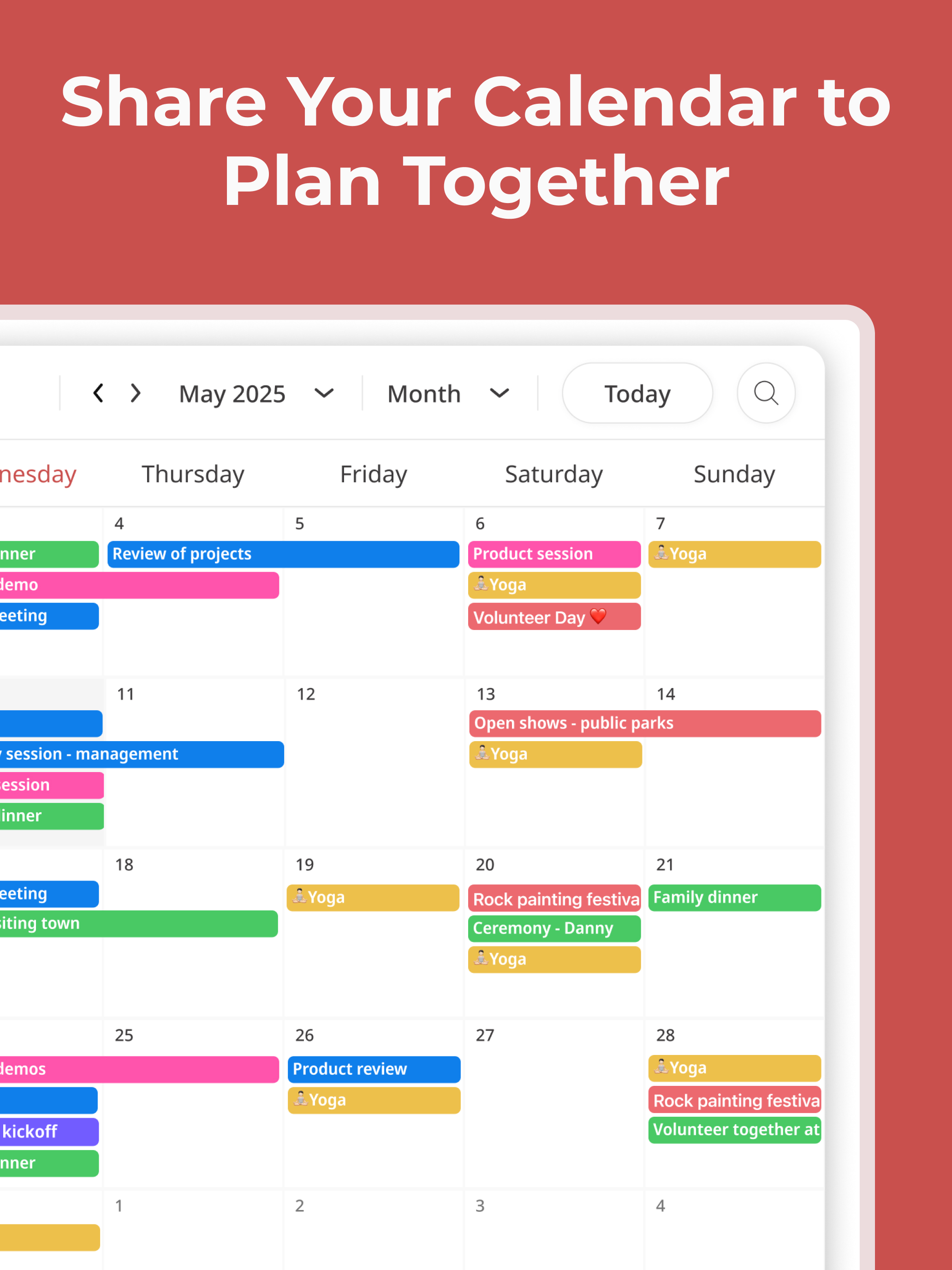 GroupCal - Shared Calendar