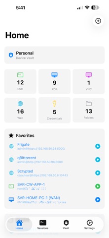 Conduit: SSH, RDP, VNC & Web Screenshot 1 of 7
