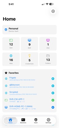 Conduit: SSH, RDP, VNC & Web screenshot 1