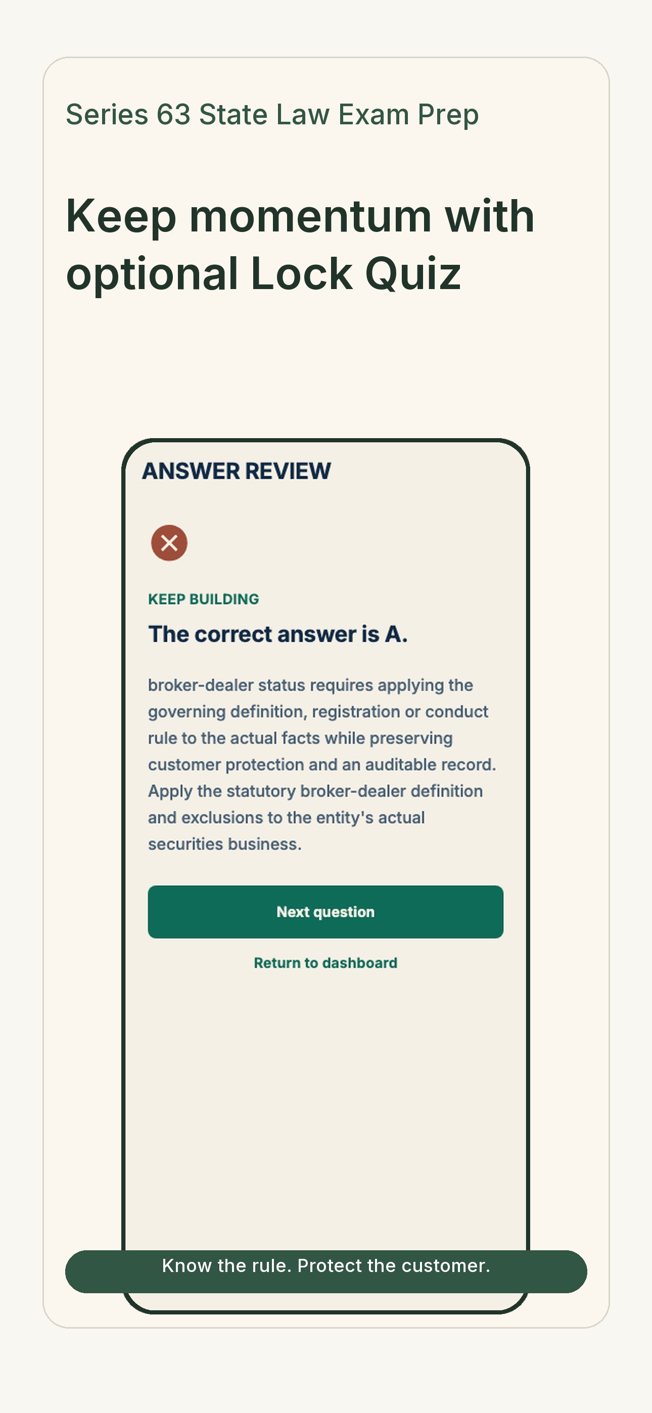 Screenshot 5 of Series 63 State Law Exam Prep