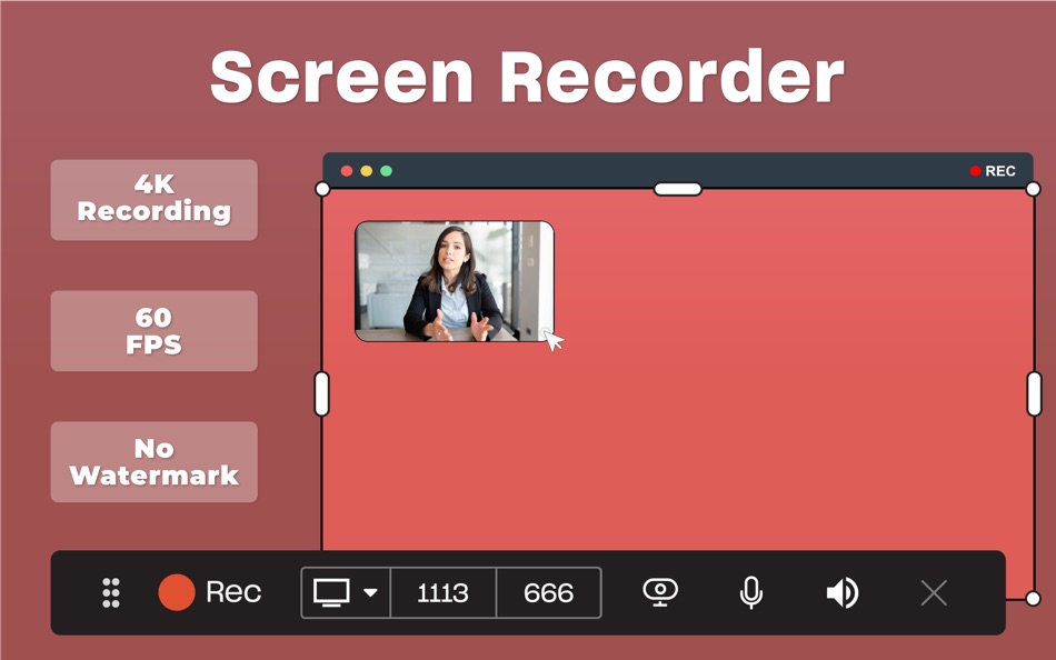 #1. Screen Recorder: Record Audio (macOS) By: Samia Asif