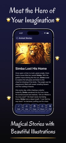 AI Story Creator & Maker iPhone screenshot