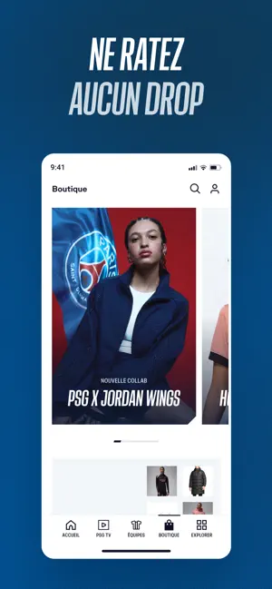 PSG Officiel iPhone screenshot 6