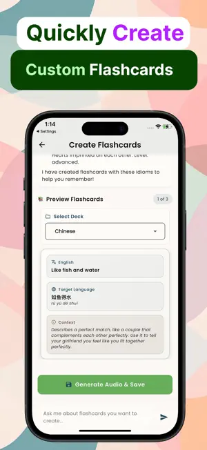 LexiCard: Language Flashcards screenshot 2