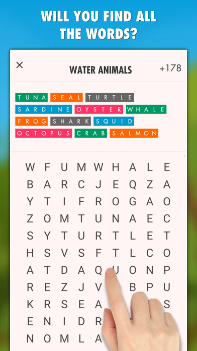 Screenshot #1 pour Word Search 1560 PRO