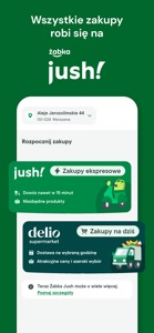 Żabka Jush - zakupy z dostawą screenshot #1 for iPhone