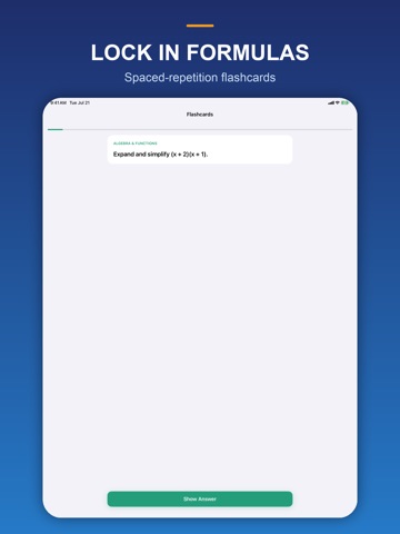 A-Level Maths Revision iPad screenshot