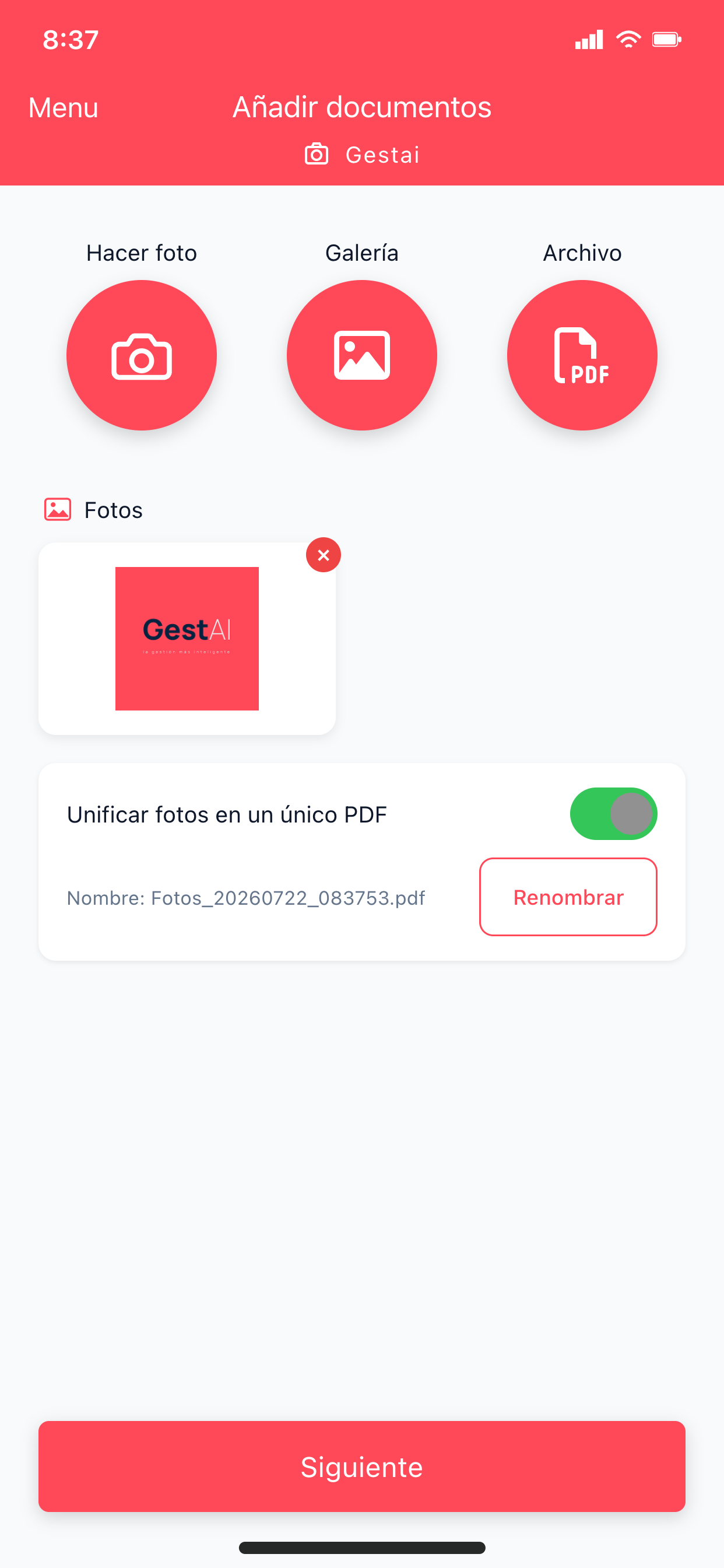 GestAI screenshot 4