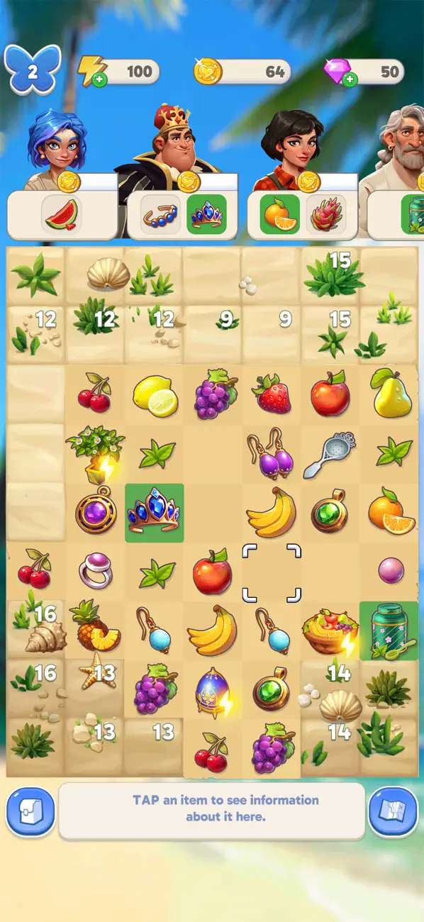 #1. Merge Castaways (iOS) Με: Seven Stars