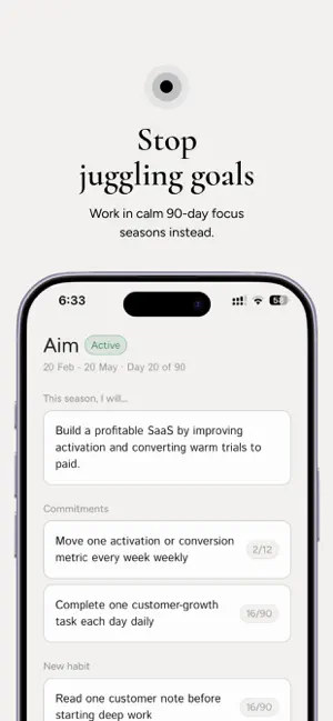 Padool: 90-Day Focus System screenshot 1