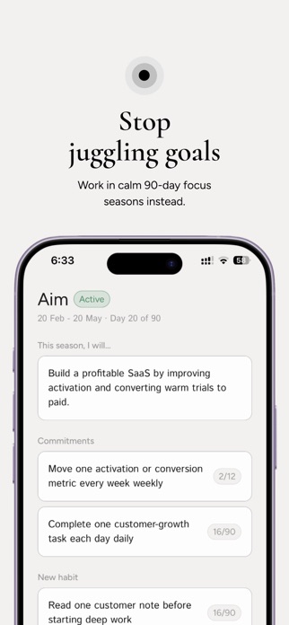 Padool: 90-Day Focus System Screenshot 1 of 6