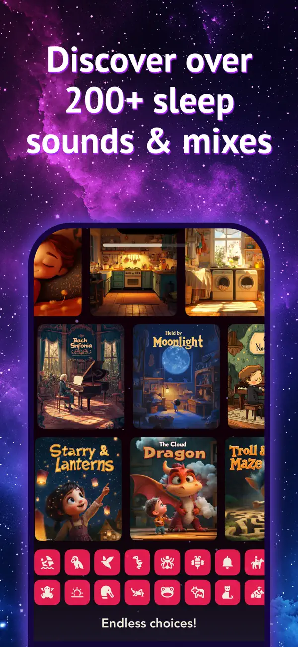 Baby Sleep Sounds by Hobiyo app screenshot 6