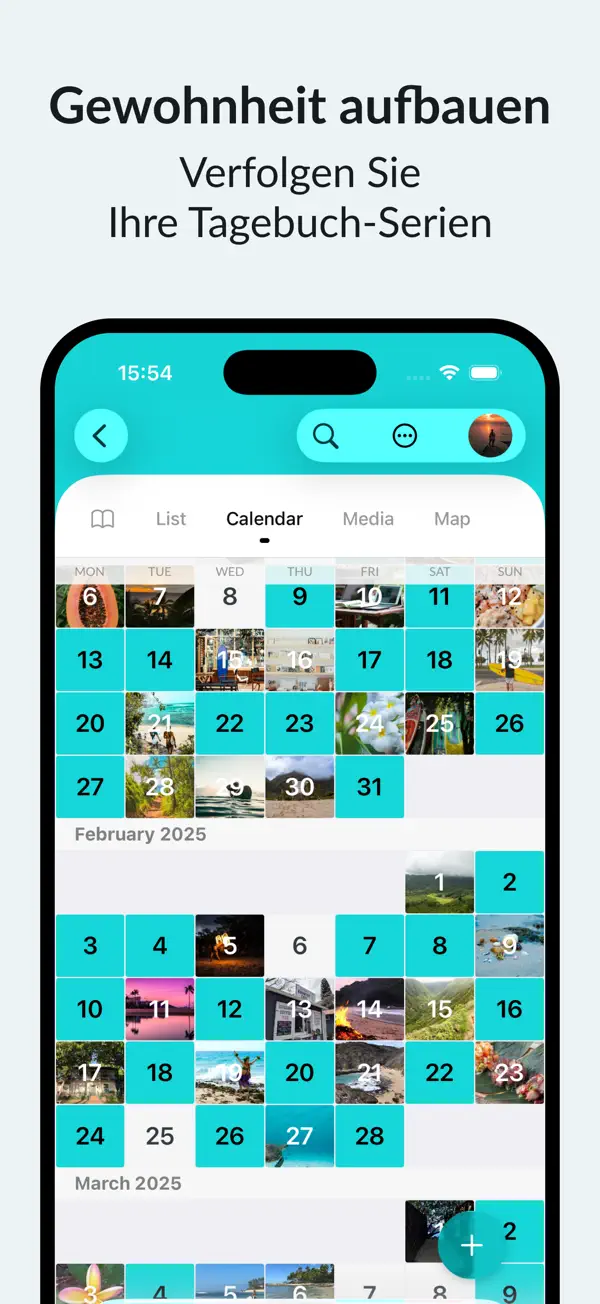 Day One Journal: Private Diary iPhone App Screenshot 4 – Gesundheit & Fitness