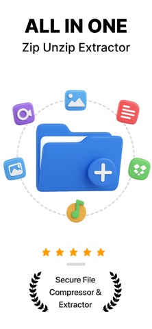 Zip,7z,RAR Extractor - Unzip iPhone screenshot