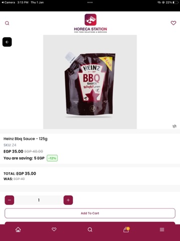 Horeca Station iPad screenshot