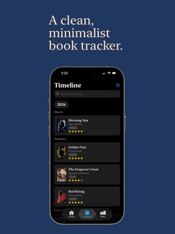 OpenBookshelf: Book Tracker iPad screenshot