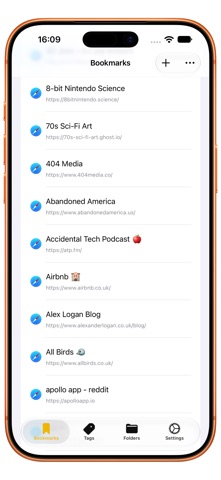 Buchen - Bookmarks Screenshot 1 of 4