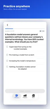 Machine Learning Engineer Exam screenshot 3