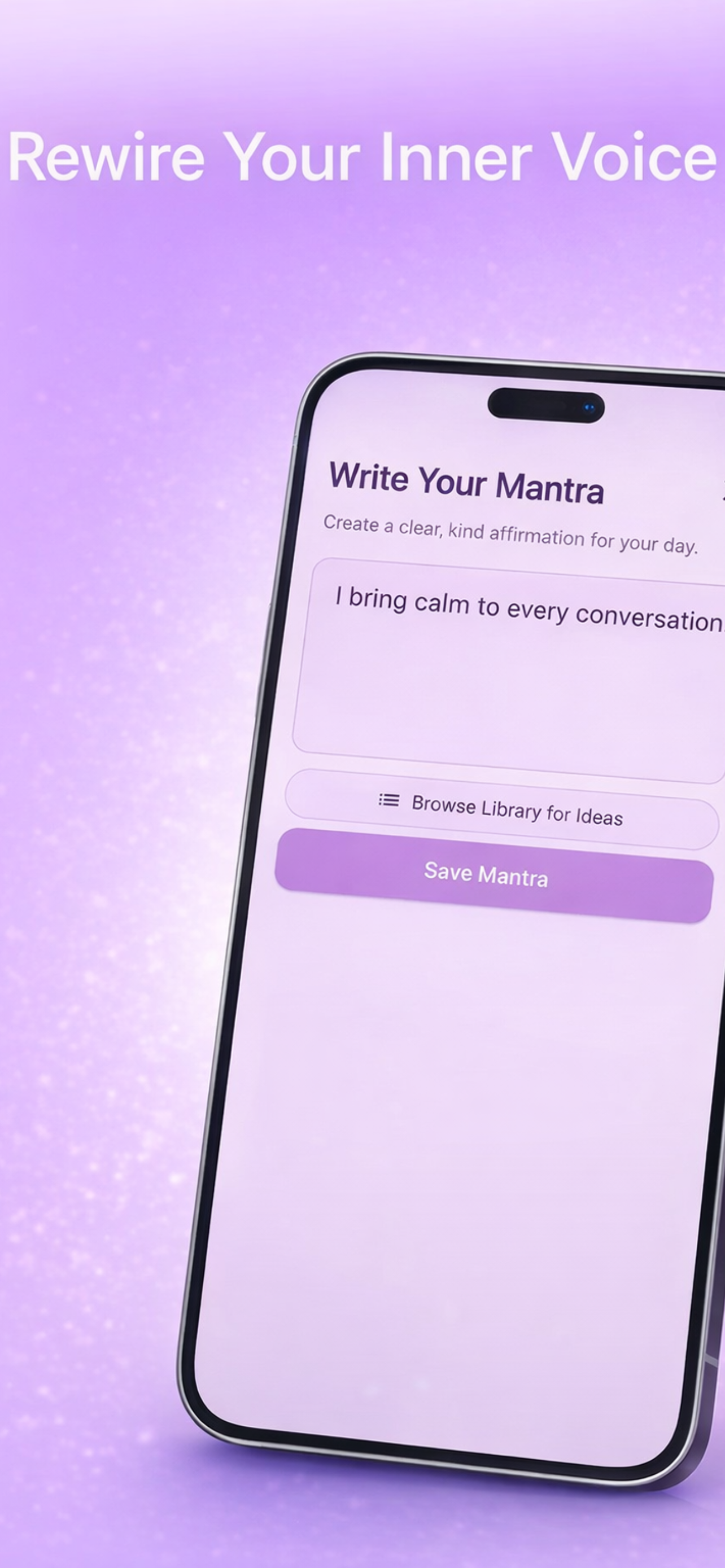 Affirmations: Aura Mind Reset screenshot 2