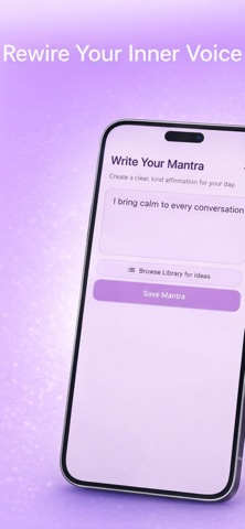 Affirmations: Aura Mind Reset Screenshot 2 of 6