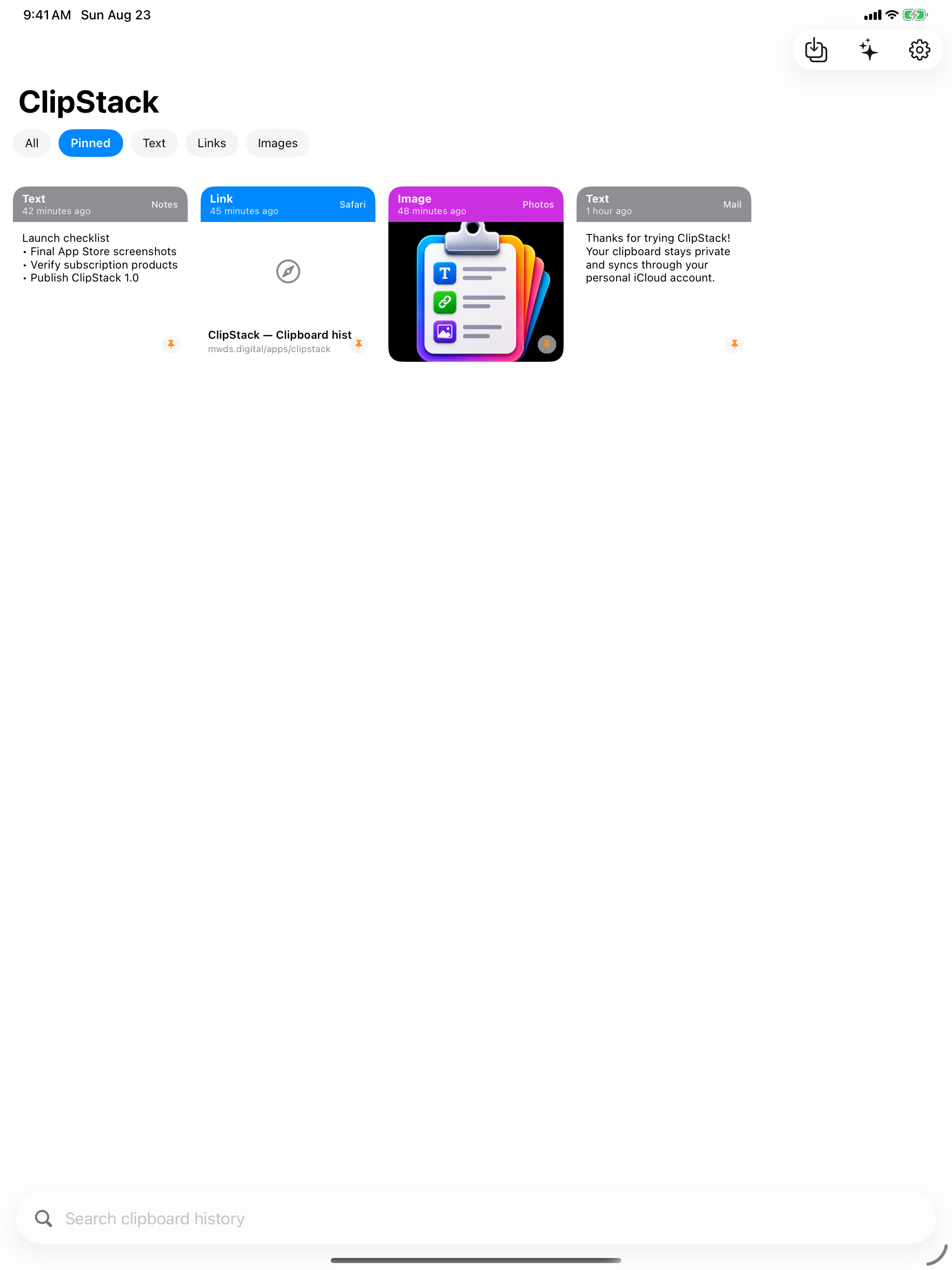 ClipStack: Clipboard Manager screenshot 6
