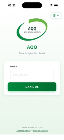 Azər Qonşular Qrupu AQQ.AZ screenshot