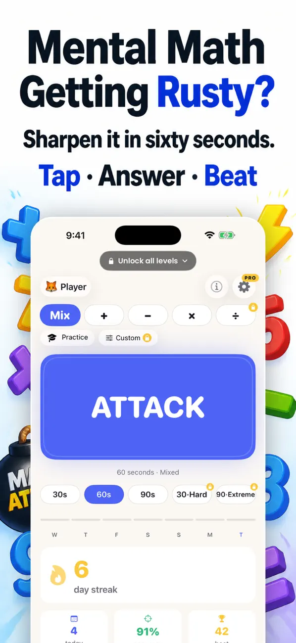 Screenshot #1 pour Jeu Quiz Mathématiques Enfants