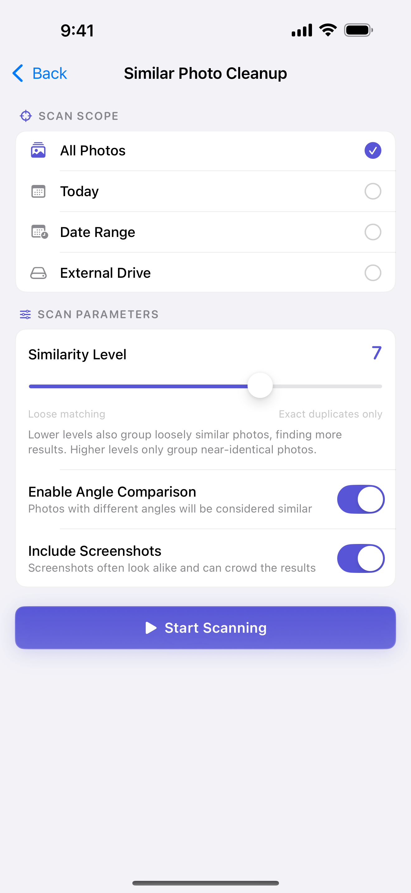 AI PhotoSieve screenshot 2
