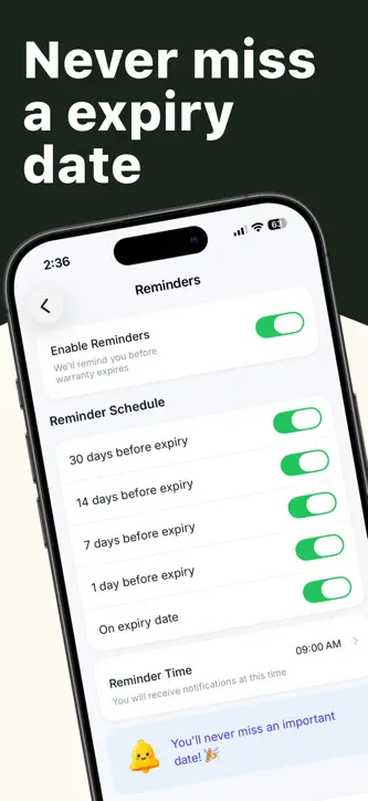 Product Guard Warranty Tracker screenshot 4