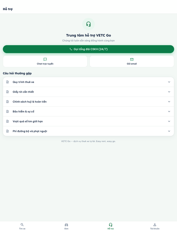 VETC Go iPad screenshot 2