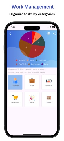 Daily Schedule Planner: Notify screenshot