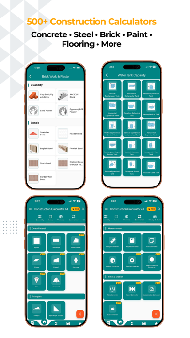 Construction Calculator A1 iPhone screenshot