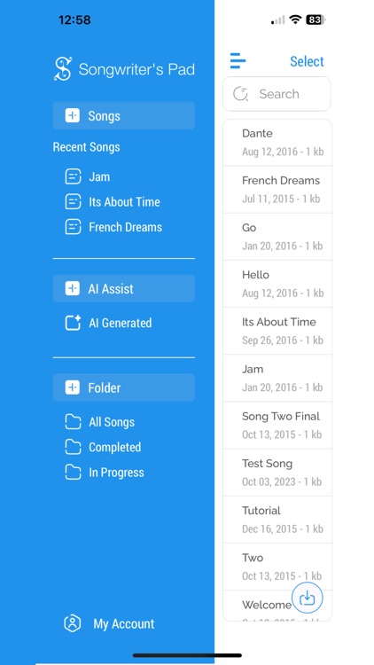 Lyric Generator Songwriter Pad screenshot-4