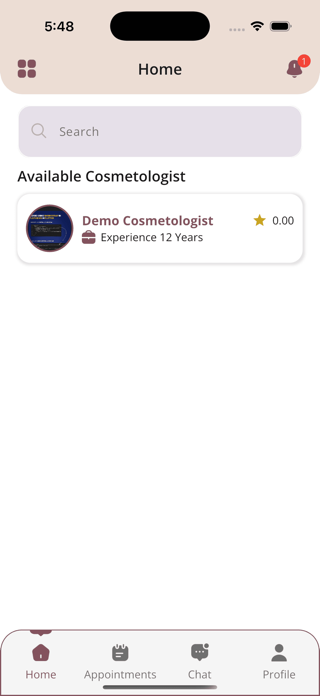 Glamify App Screenshot 2 of 9