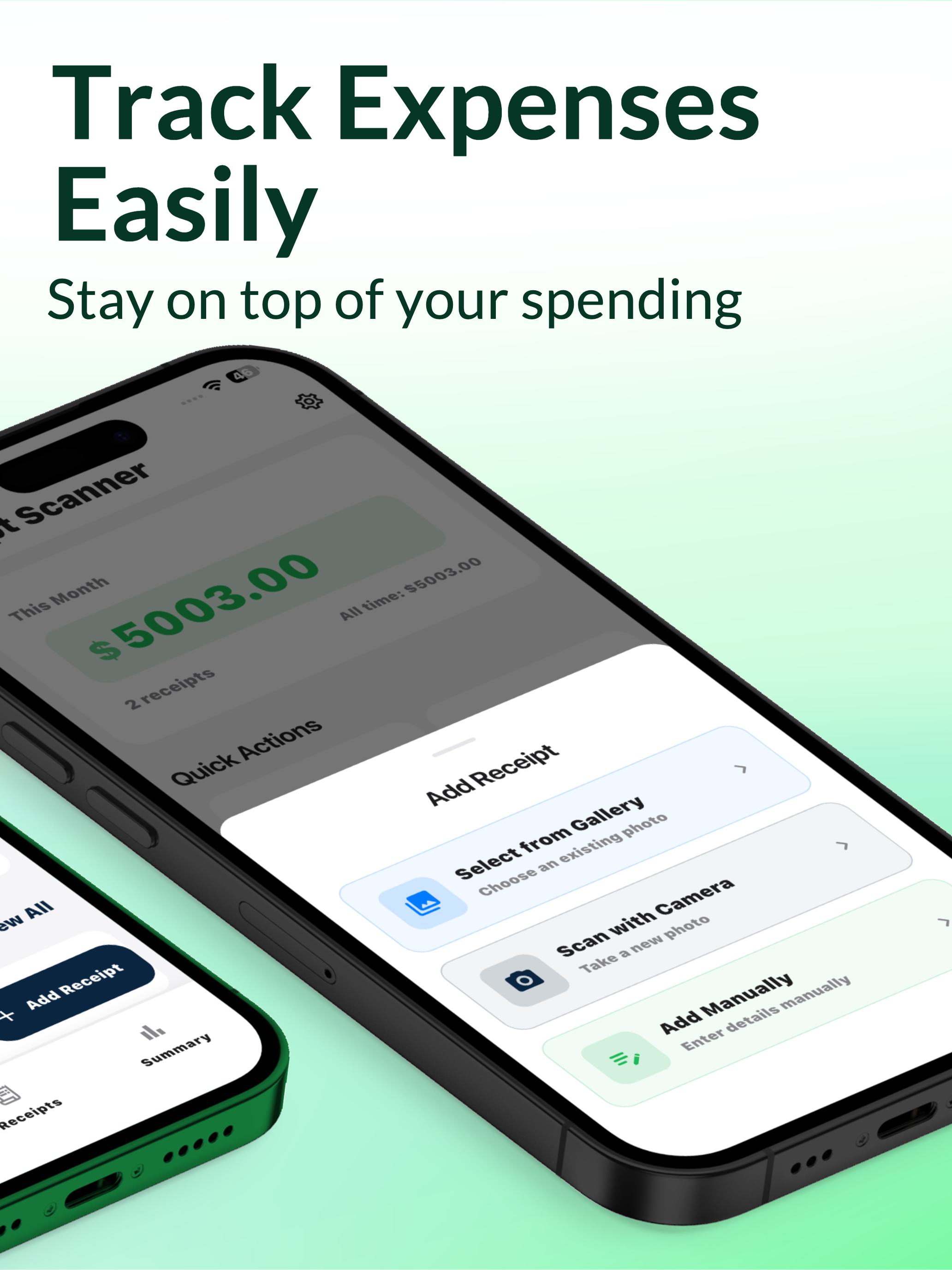 SnapReceipt AI: Expense Scan