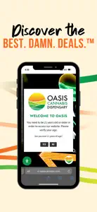 Oasis Cannabis screenshot #2 for iPhone