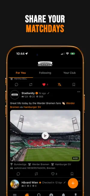 Stadianity: Football Fans screenshot 4