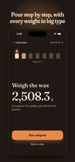 Candle Making Calculator screenshot 3