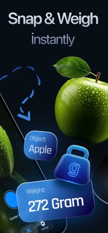 Scale Gram - Digital Weight AI iPhone screenshot