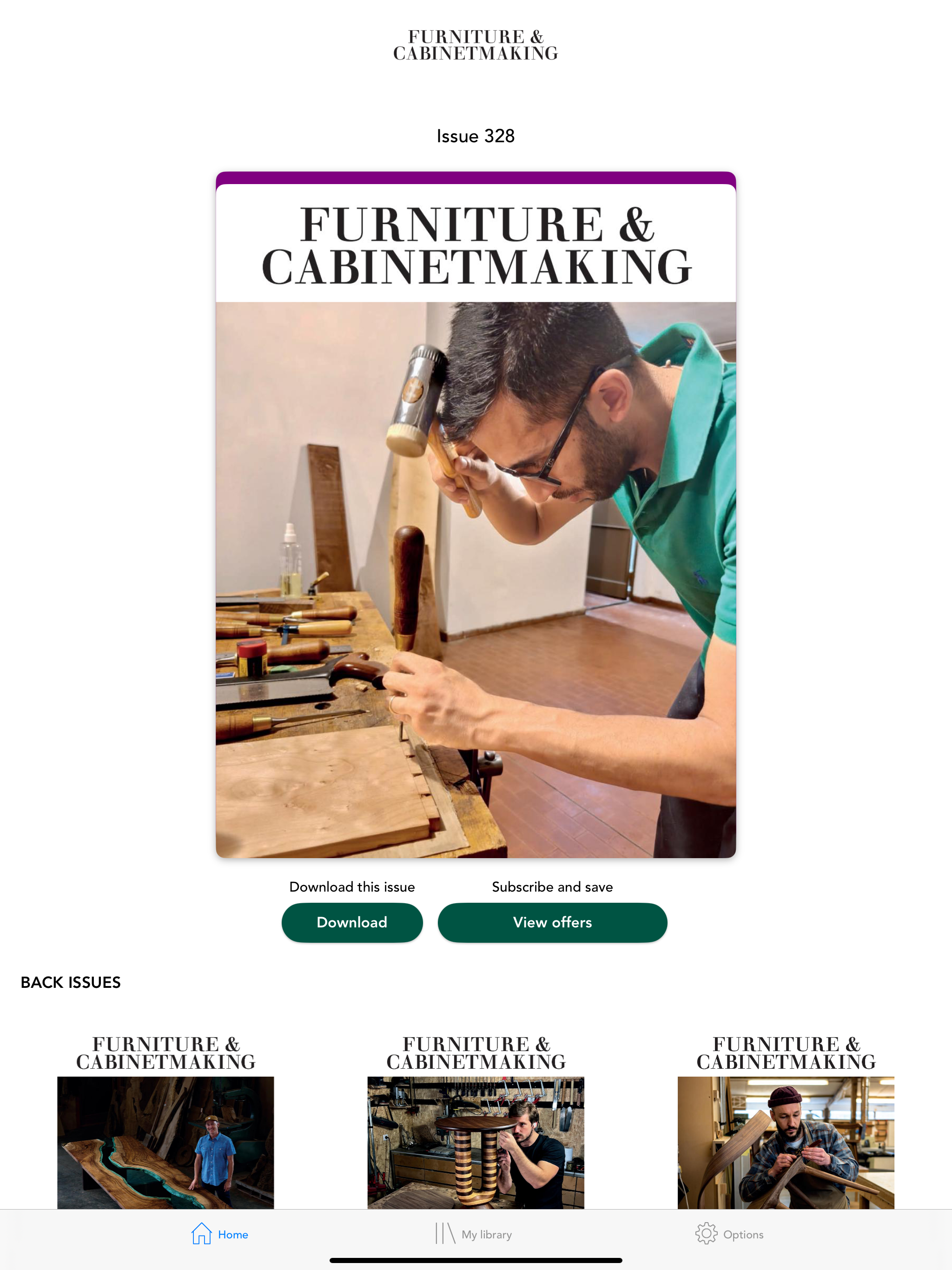 Furniture & Cabinetmaking