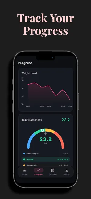 Kilo - Weight & BMI Tracker screenshot 2