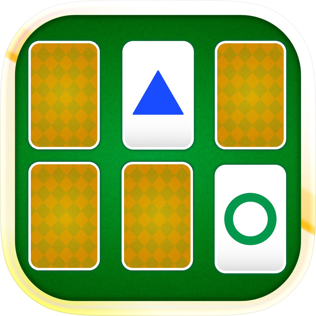 Apple App Store cover for Memory Game Classic: Fun games