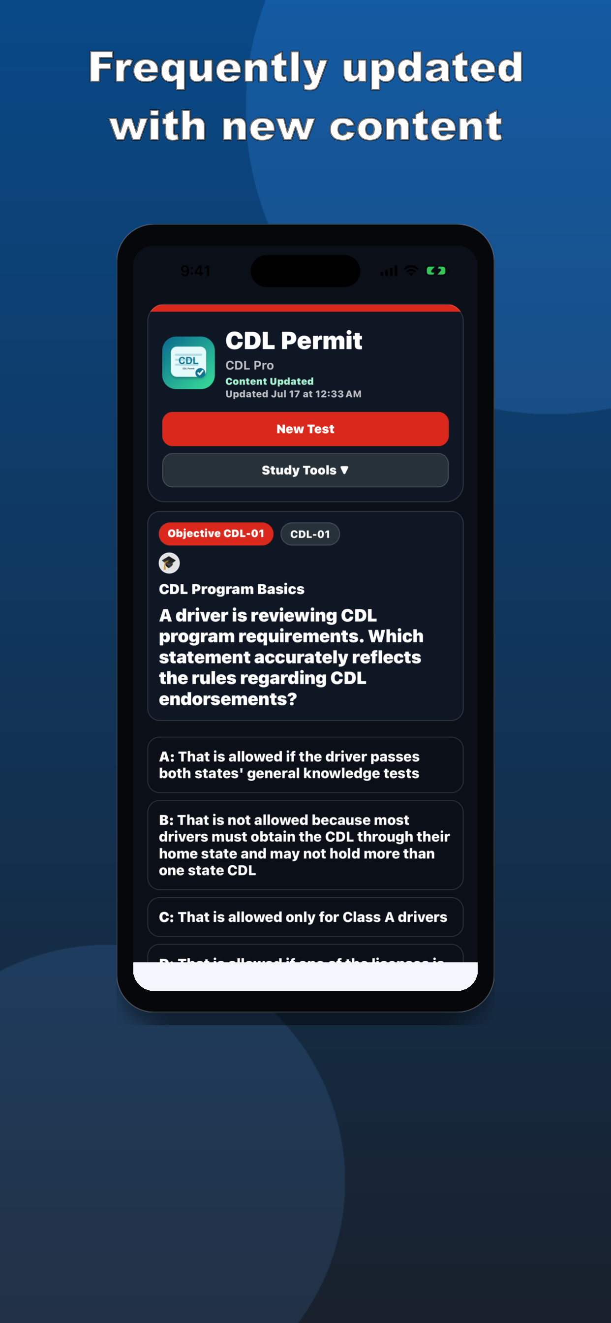 CDL Permit Prep Questions screenshot 8