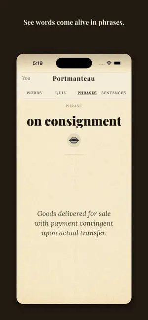 Portmanteau: Vocabulary screenshot 2