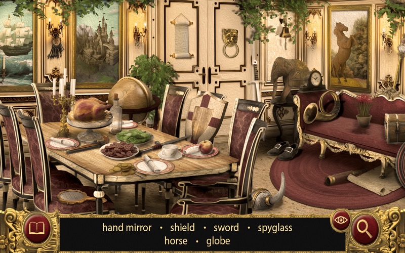 Sleeping Beauty Hidden Objects iPhone screenshot