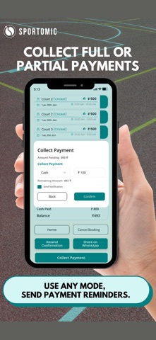 Sportomic Vendor screenshot