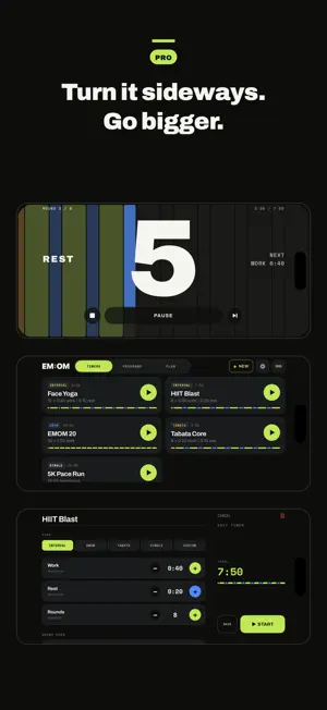 EM:OM Workout & Interval Timer screenshot 4