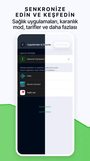 Fatsecret Kalori Sayacı iPhone Ekran Görüntüsü 8