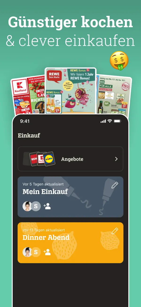 KptnCook Rezepte & Kochen iPhone App Screenshot 2 – Essen und Trinken